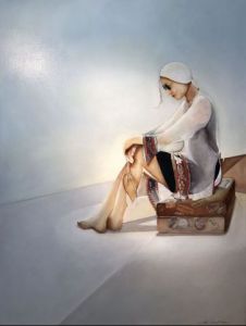 Peinture de EDITH CHAUVET-SIMON: SUZANNE