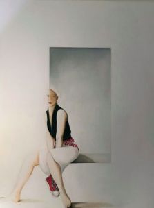 Peinture de EDITH CHAUVET-SIMON: PAUSE