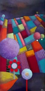 Peinture de Marie-Pierre JAN: Nocturne