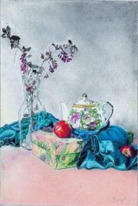 Dessin de halim: nature morte