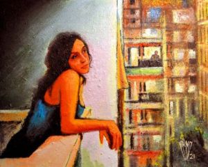 Peinture de Hano Pierre: Au Paradis   