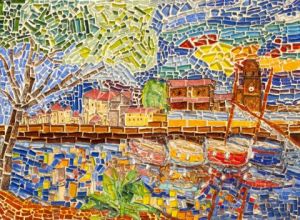 Mosaique de koomarty: collioure