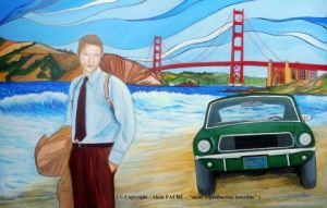 Peinture de ALAIN FAURE: BULLITT