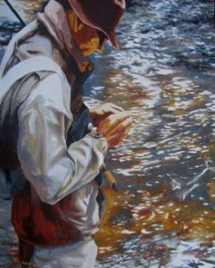 Peinture de Pierre ROUANNE: La teigne