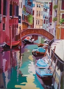 Peinture de Thierry REGIS: Venise