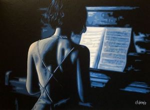 Peinture de guionie jean: Ambiance musicale