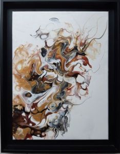 Peinture de Claudine Hebert: Fantasmagorie