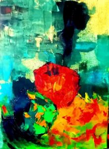 Peinture de MMARTIN: deux pommes