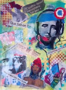 Peinture de prune GD: Marianne