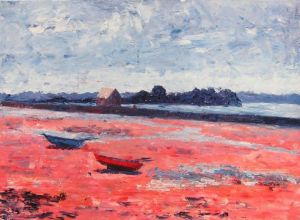 Peinture de valerie jouve: MORBIHAN, ILE D'ARZ