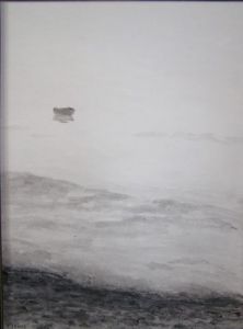 Peinture de valerie jouve: brumes