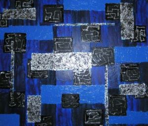 Peinture de valerie jouve: NUIT