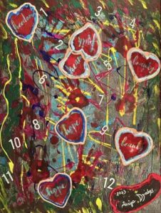 Peinture de SONYA DZIABAS: « HEART OF THE CHILD »