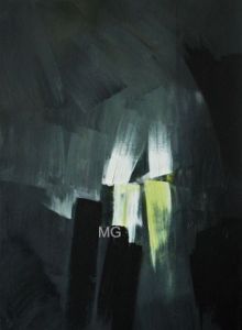 Peinture de MICHELE MADELEINE GUILLOT: AU CŒUR DE L'OBSCURITÉ