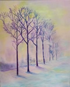 Peinture de LUCIE2: BRUME MATINALE