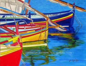 Peinture de ALAIN FAURE: CATALANES