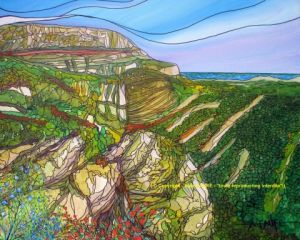 Peinture de ALAIN FAURE: MONT PUGET