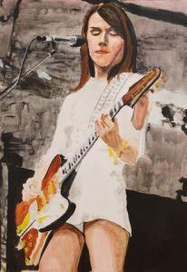 Peinture de Arsene Gully: Rock concert II (jazz 4)