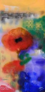 Peinture de Felix: COQUELICOT, SYMBOLE DE VIE