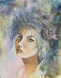 Peinture de janine chetivet: observation