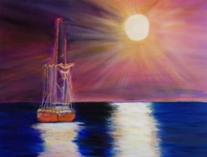 Peinture de LUCIE2: ESCALE