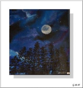 Peinture de isabelle sallet : NUIT D'ETE