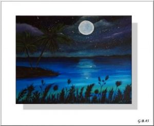 Peinture de isabelle sallet : REVERIE