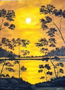 Peinture de isabelle sallet : EVADONS NOUS