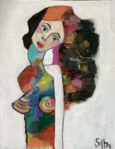 Peinture de soffya: Candle in the wild wind 