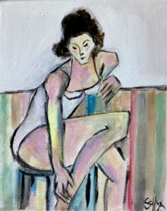 Peinture de soffya: Opéra pour une étoile 