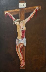 Peinture de isabelle sallet : LA CROIX