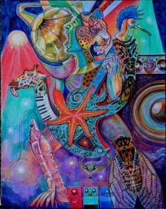 Peinture de Patrick Guerchet: STAR