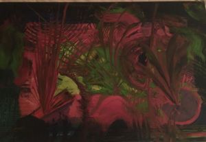 Peinture de MdeM : Coraux