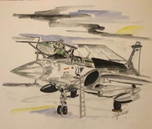 Peinture de COMETE: Rafale