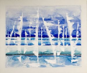 Peinture de valerie jouve: comme une aquarelle