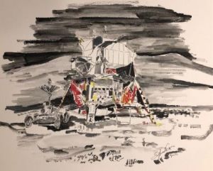 Peinture de COMETE: APOLLO