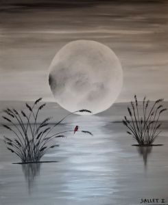 Peinture de isabelle sallet : SEUL