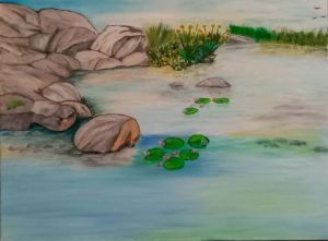 Peinture de LUCIE2: HAVRE DE PAIX