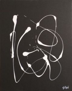 Peinture de Guy Boulianne: Hommage au frère Jérôme (œuvre No. 1 sur 4)