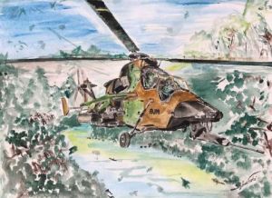 Peinture de COMETE: TIGRE