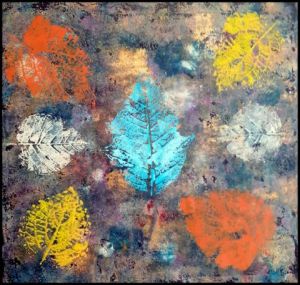 Peinture de ANTOINE MELLADO: Eclats de lumière, feuille 2