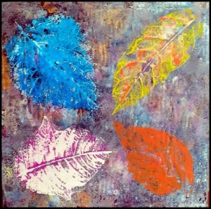 Peinture de ANTOINE MELLADO: Eclats de lumière, feuille 3