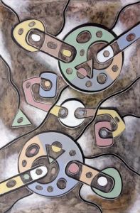 Peinture de Andrea Benetti: Due profeti