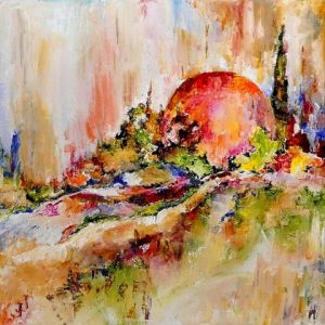 Peinture de Jean Jourdan: Vers le soleil