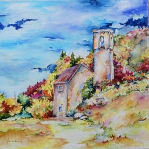 Peinture de Jean Jourdan: La tour prends garde