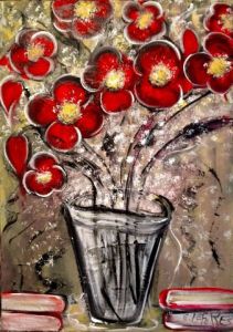 Peinture de Edwige lefevre: FLAMENCO