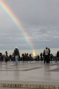 Photo de Doriane Metz: Arc en ciel, Place du Trocadéro