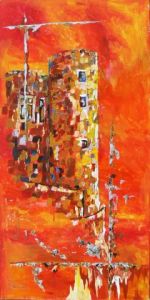 Peinture de Jean Jourdan: J'ai un beau château