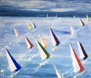 Peinture de valerie jouve: au près