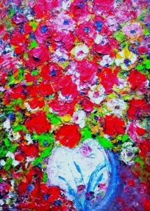 Peinture de Edwige lefevre: FLORAL 